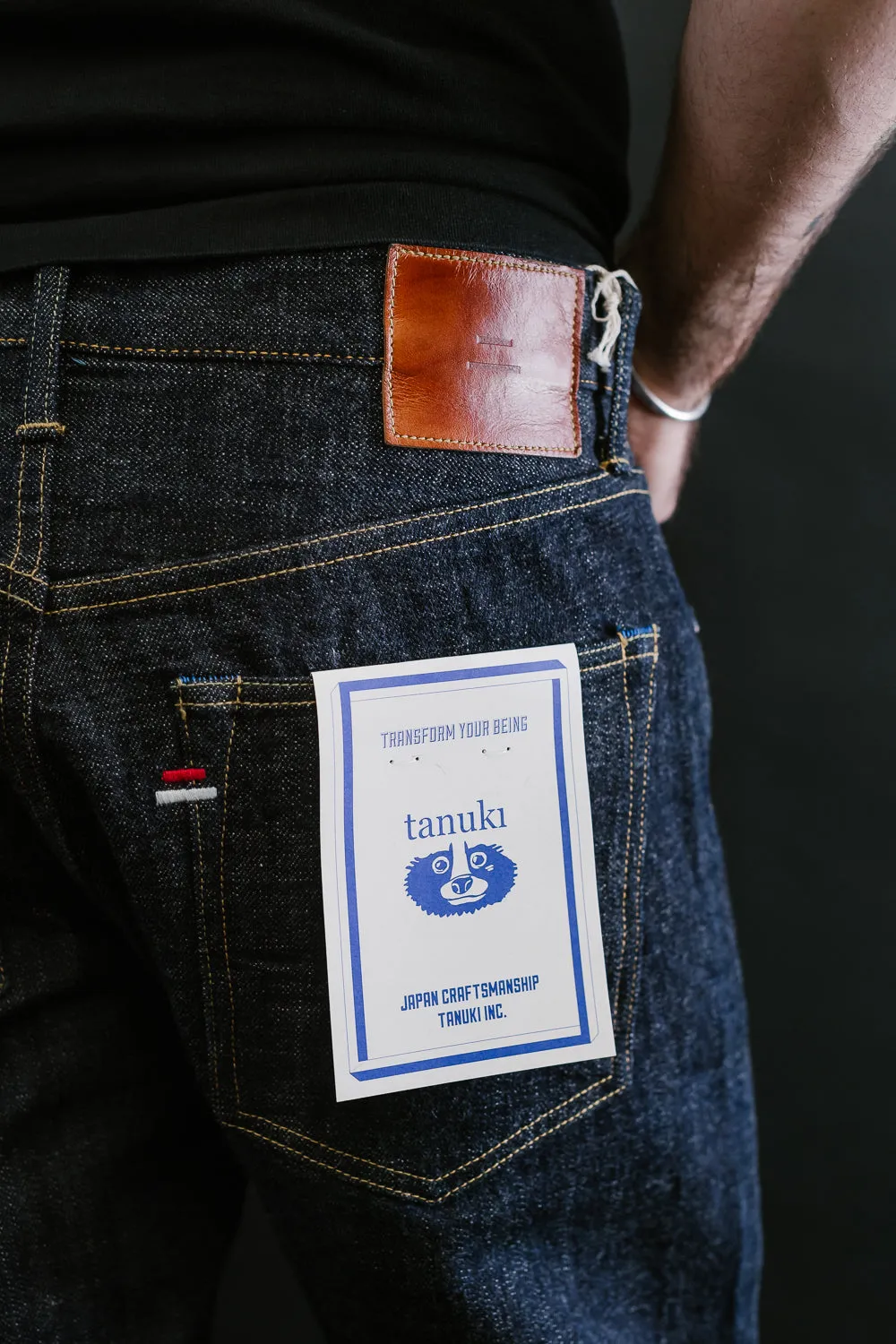 TNK101BE - 14oz "ZETTO" Selvedge Regular Straight - Indigo OW